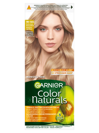 Garnier Color Naturals 9N=9.13, Bardzo Jasny beżowy Blond, odżywcza farba do włosów, do 100% pokrycia siwych włosów