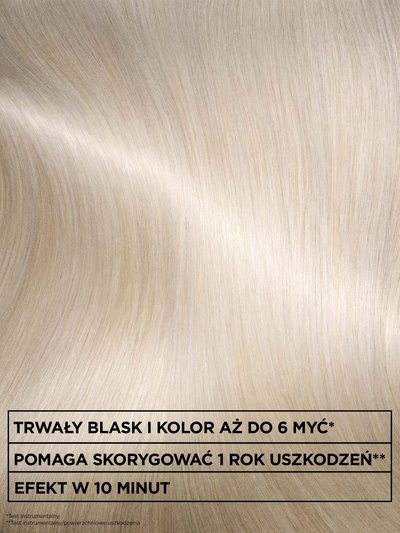 Olia Gloss Maska tonująca o odcieniu chłodny blond do włosów rozjaśnianych