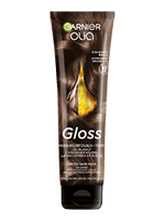 Olia Gloss Maska koloryzująca - toner o odcieniu chłodny brąz do włosów naturalnych i farbowanych