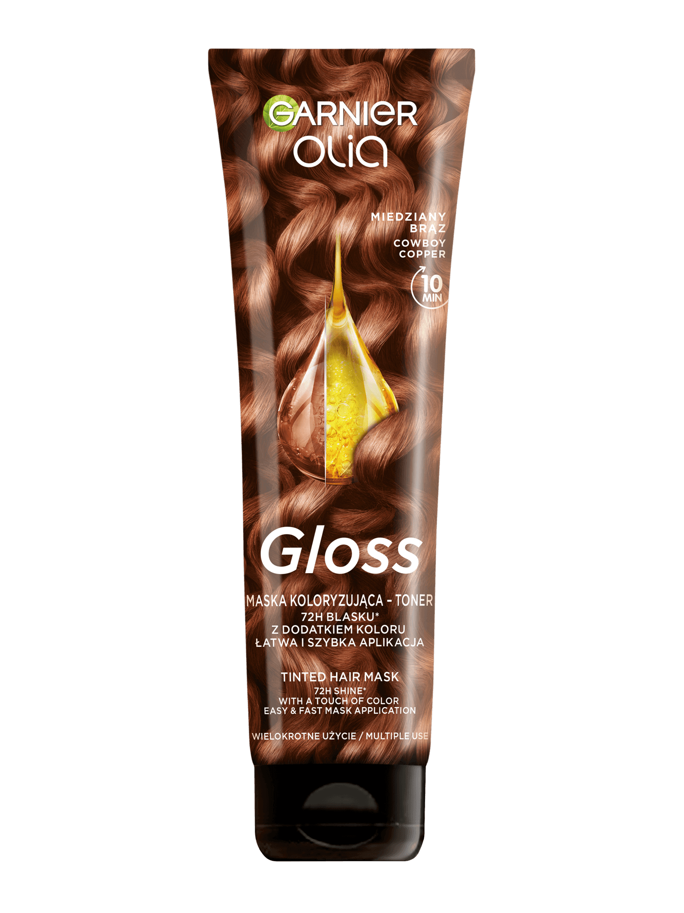 Maska koloryzująca o odcieniu Cowboy Copper/Miedziany Brąz