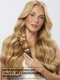 Olia Gloss Maska koloryzująca - toner o odcieniu słoneczny blond do włosów naturalnych i farbowanych