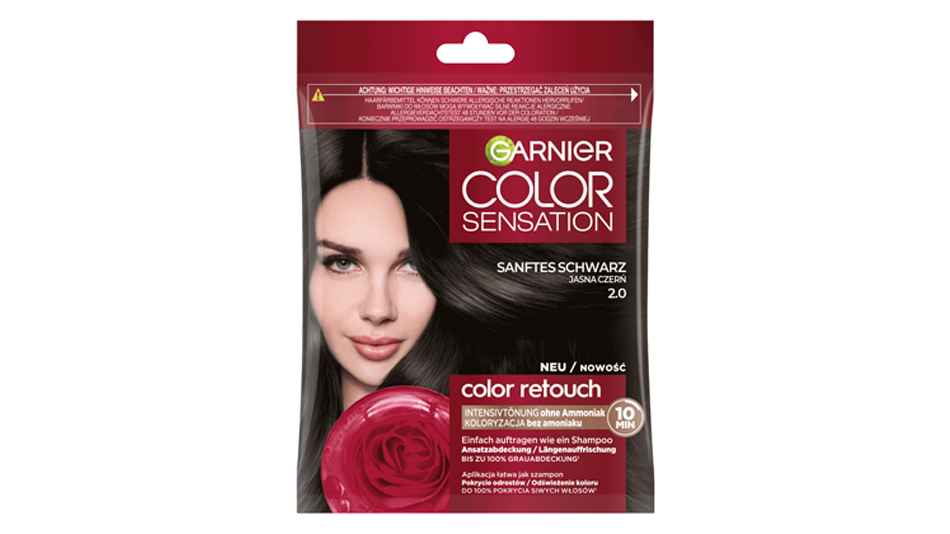 Garnier Color Retouch szampon koloryzujący 2.0 Jasna Czerń
