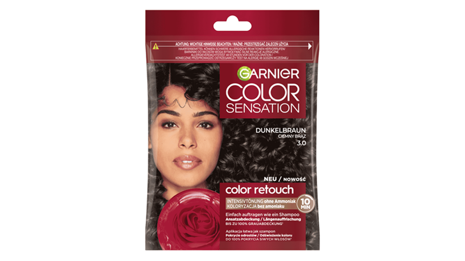 Garnier Color Retouch szampon koloryzujący 3.0 Ciemny Brąz