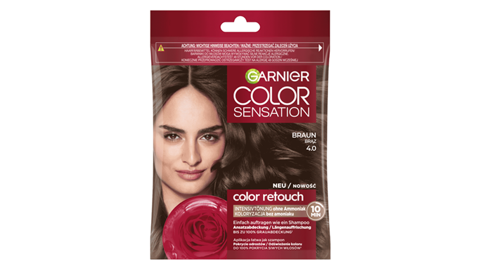 Garnier Color Retouch szampon koloryzujący 4.0 Brąz