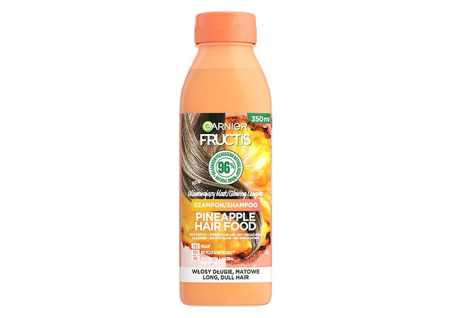 Fructis Pineapple Hair Food do długich i matowych włosów Garnier