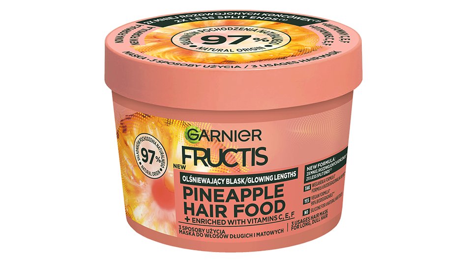Maska do długich włosów Garnier Fructis Hair Food Pineapple